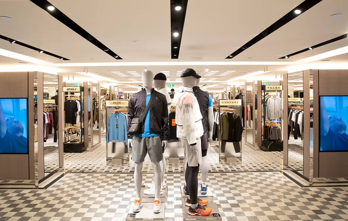 Harrods opens dedicated sportswear room on revamped men’s floor