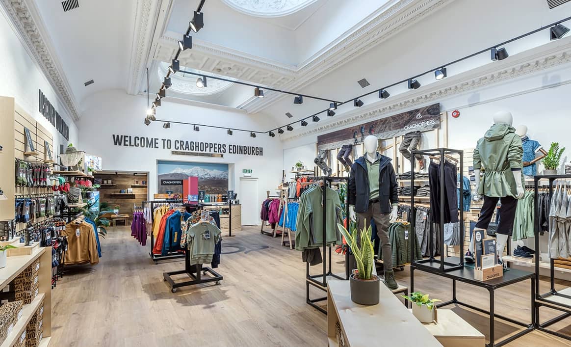 Outdoor brand Craghoppers opens first flagship store in Edinburgh