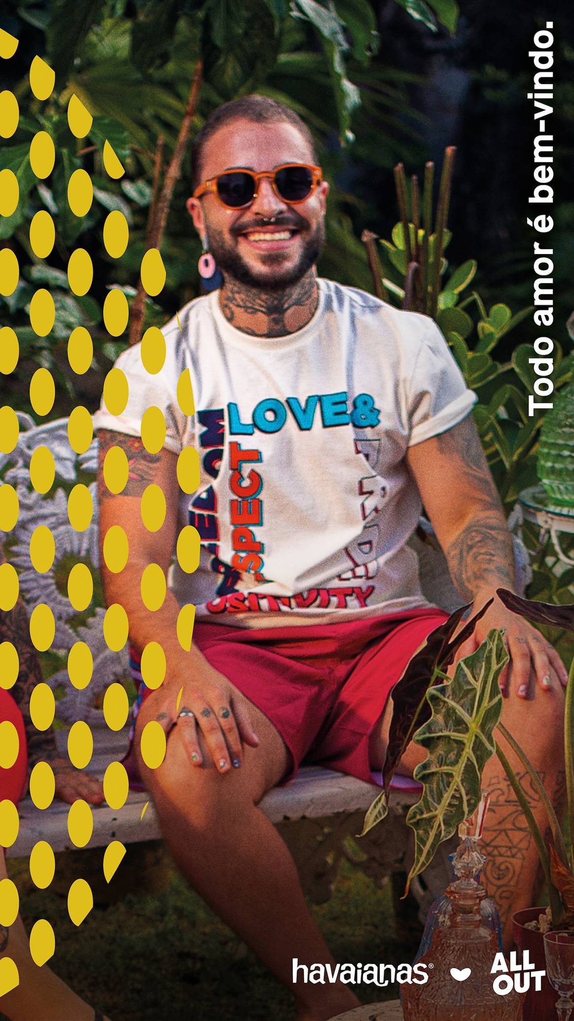 No mês do orgulho LGBTQIA+ Havaianas reforça a atuação em prol da comunidade