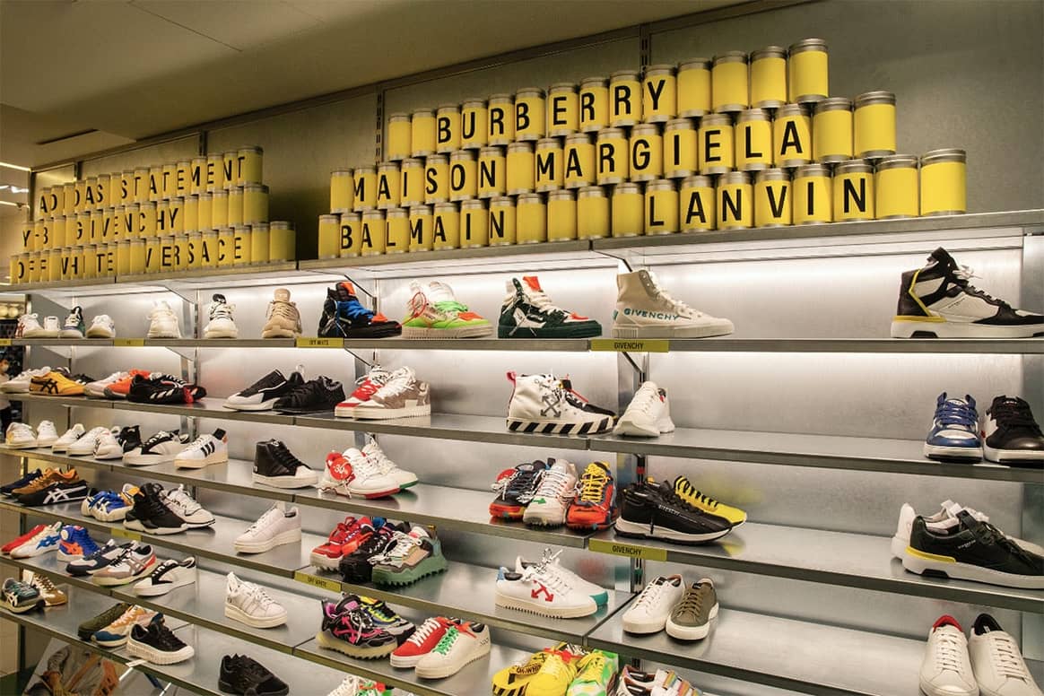 Temple’s, le nouvel espace des Galeries Lafayette dédié aux sneakers est ouvert