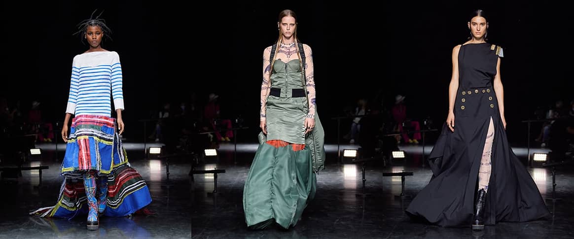 Imagen: Jean Paul Gaultier Haute Couture por Chitose Abe.