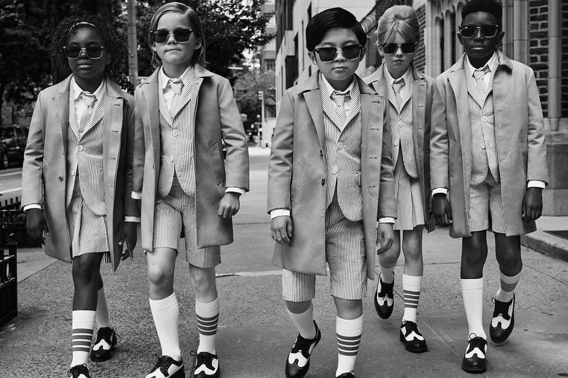 Thom browne shop kidswear