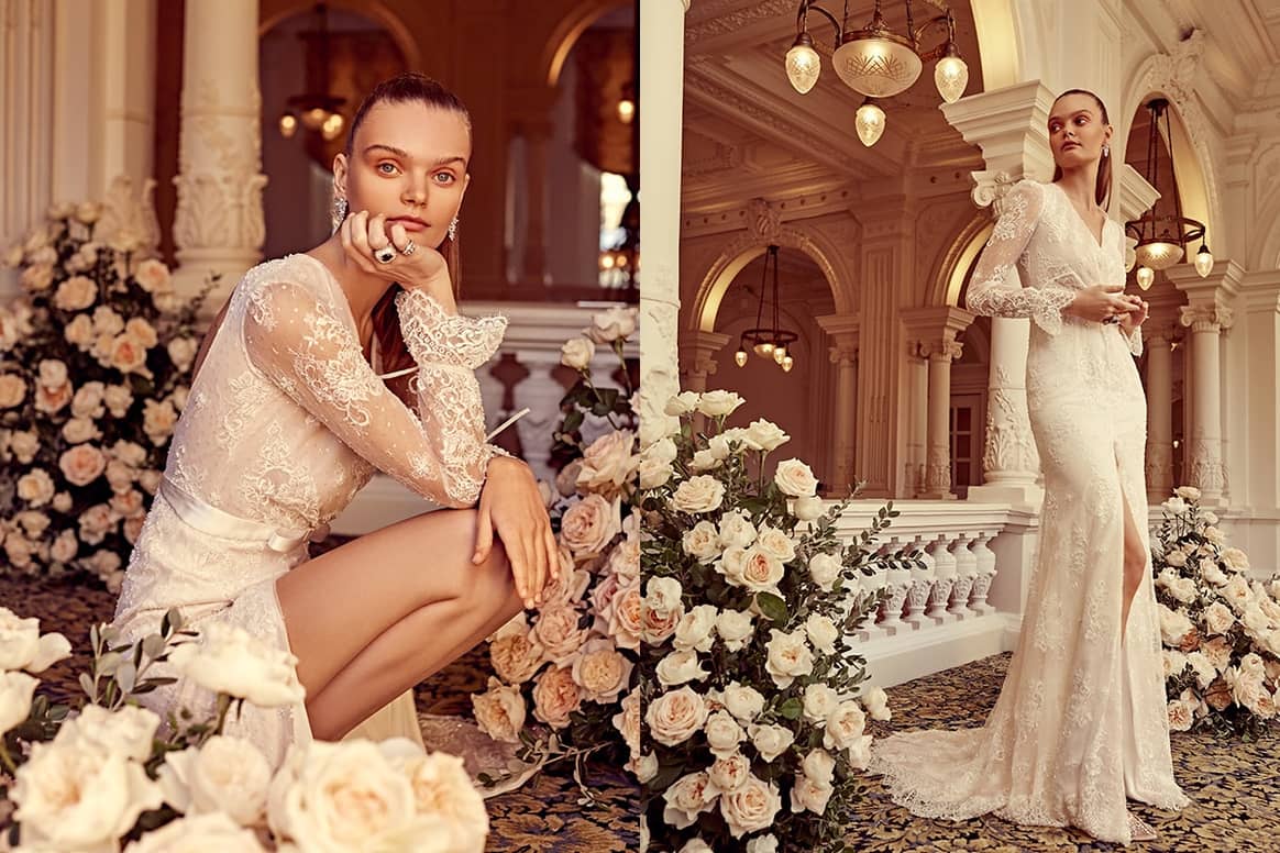 Träumen Sie eine Weile mit diesem speziellen Fotoshooting Couture in Bloom