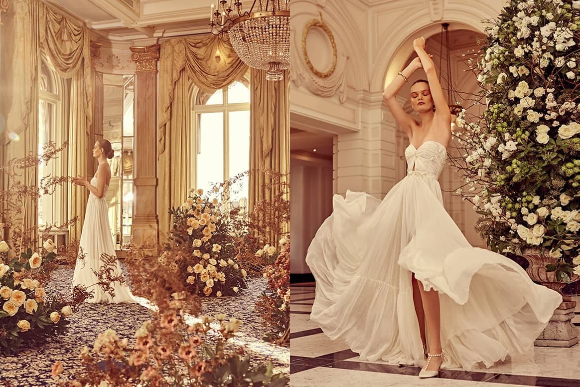 Droom even weg met deze bijzondere shoot Couture in Bloom