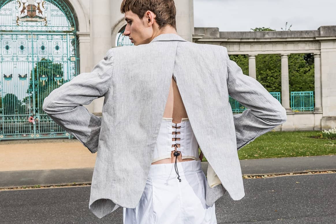 Nottingham Trent University student designs a corset for men