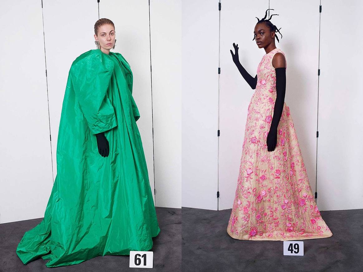 Beeld: Balenciaga Haute Couture,
FW21-22.