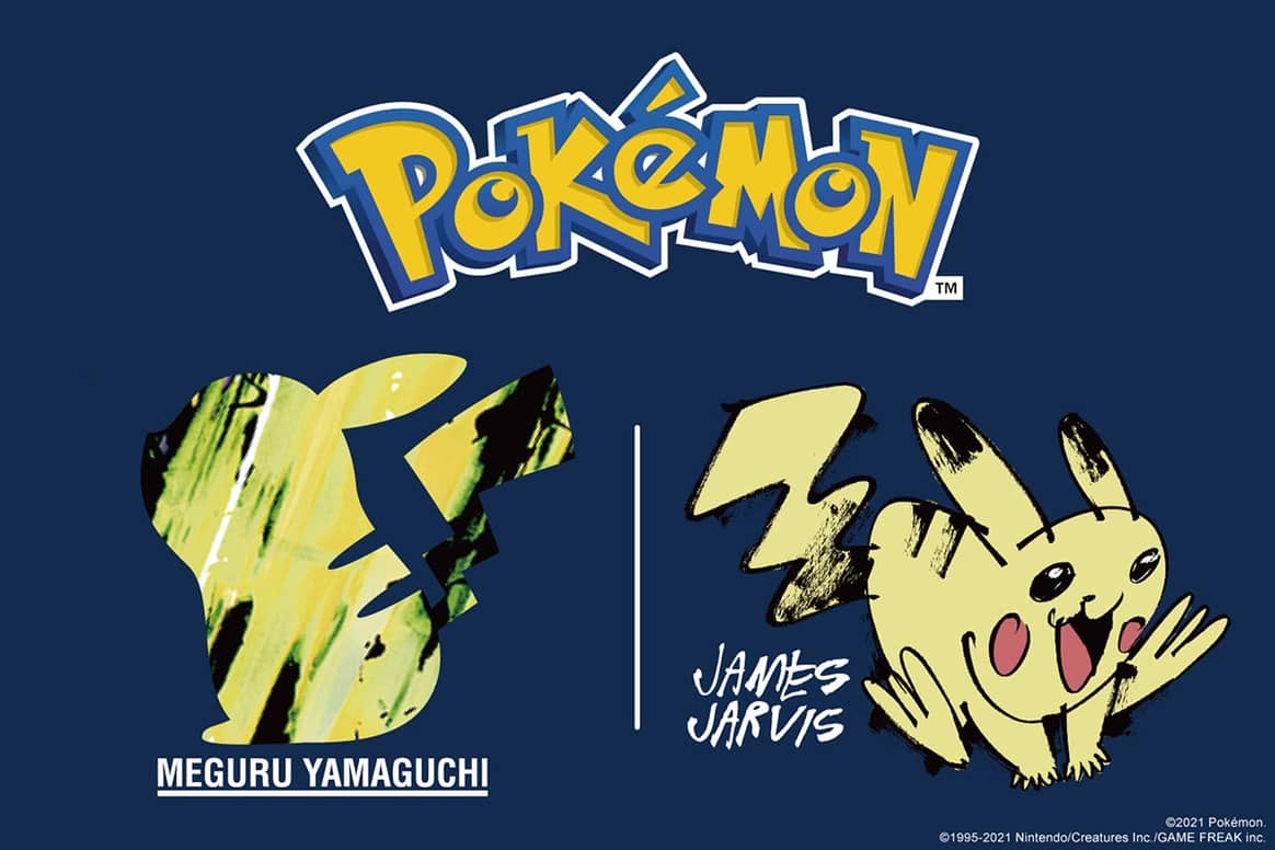 Uniqlo UT x Pokémon lanceert op 20 september in samenwerking met Meguru Yamaguchi en James Jarvis