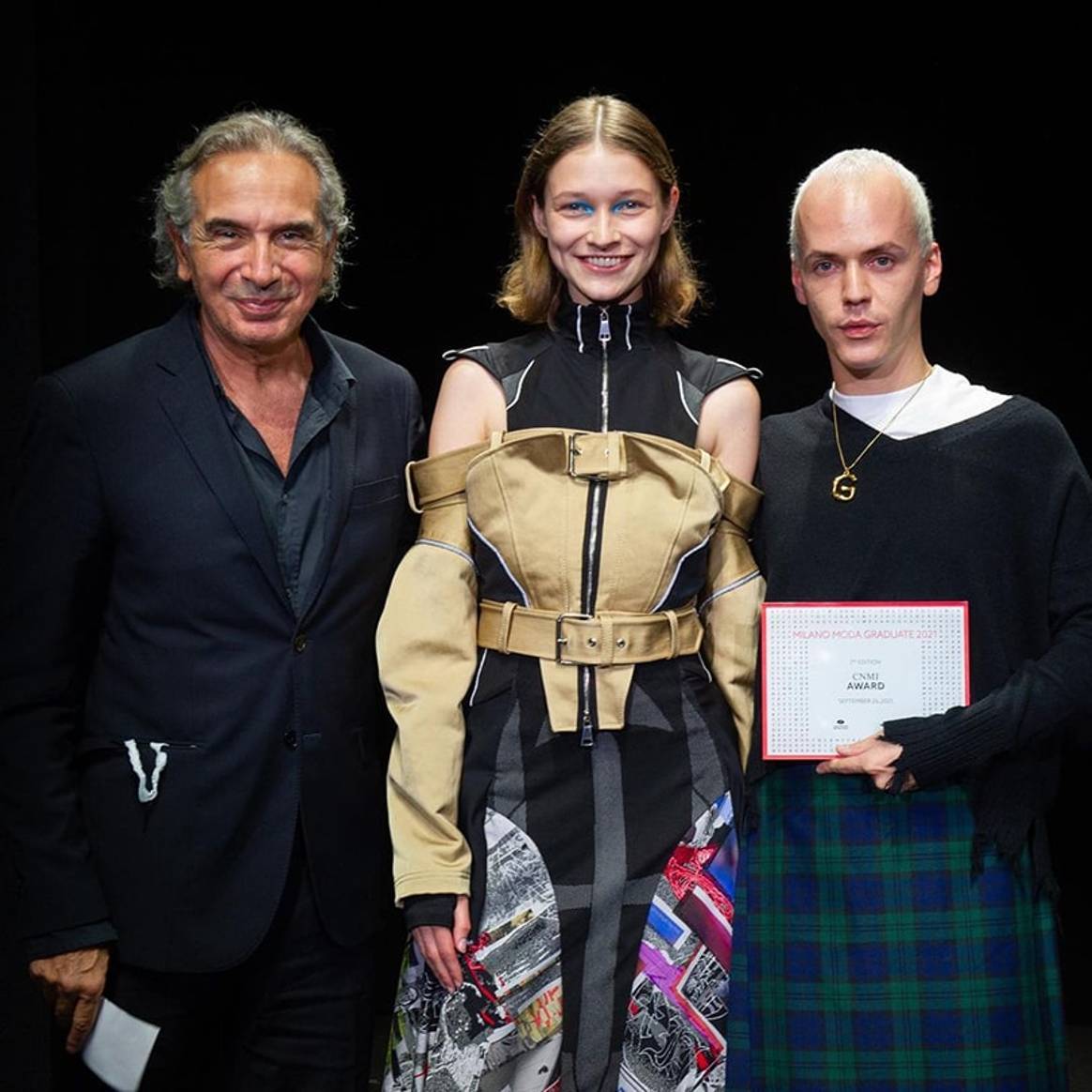 Gabriele Larcher wins Milano Moda Graduate 2021