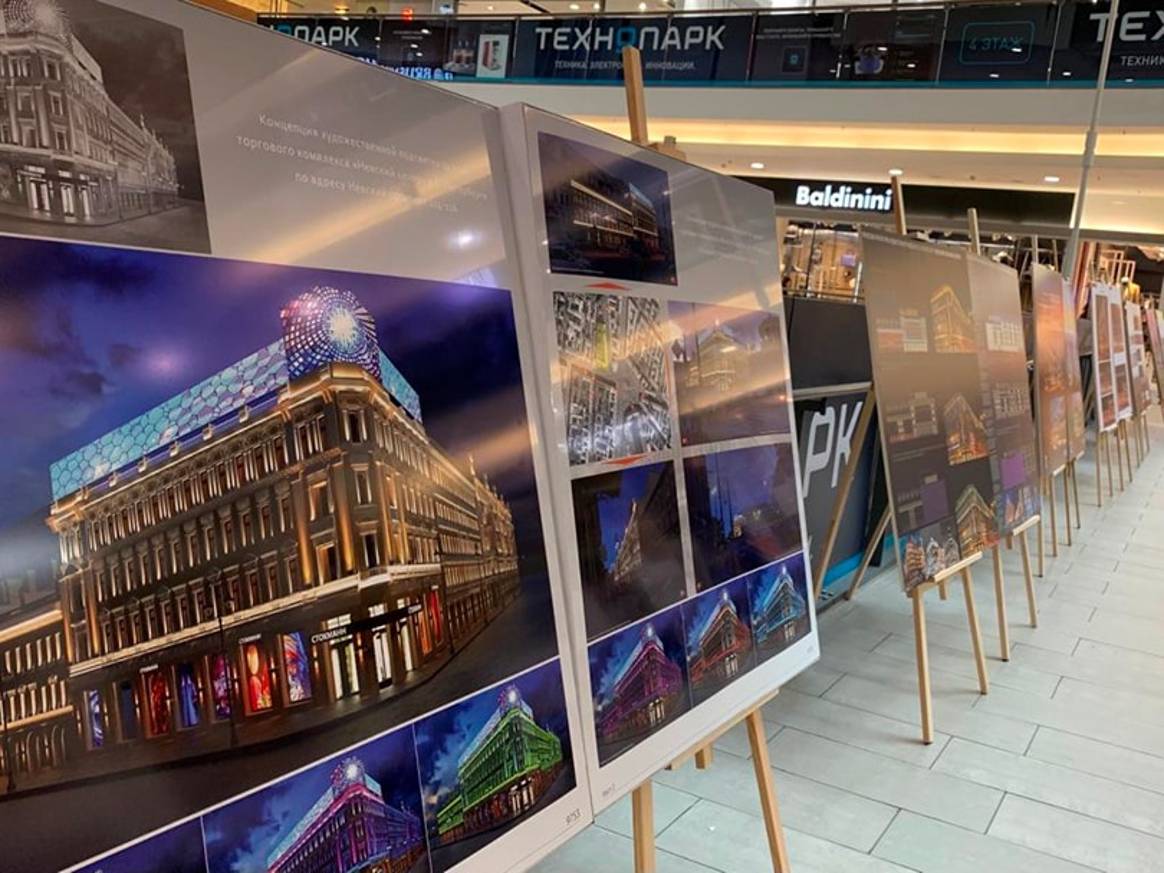 ТК «Невский центр» и Союз Архитекторов предлагают выбрать лучшую подсветку фасадов