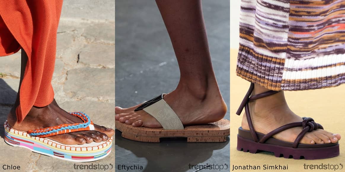 Damesschoenen-trends op de SS22-catwalks