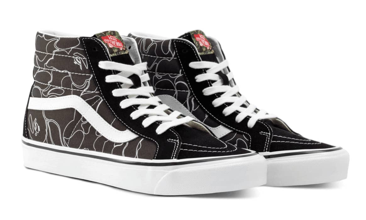 VANS X BAPE(R) – FIRST EVER HEAD-TO-TOE-COLLECTION