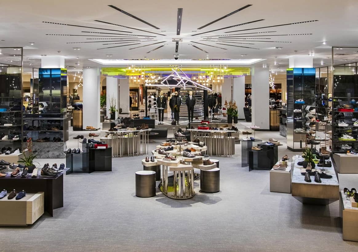 Saks Fifth Avenue debuts its newly renovated men's footwear department
