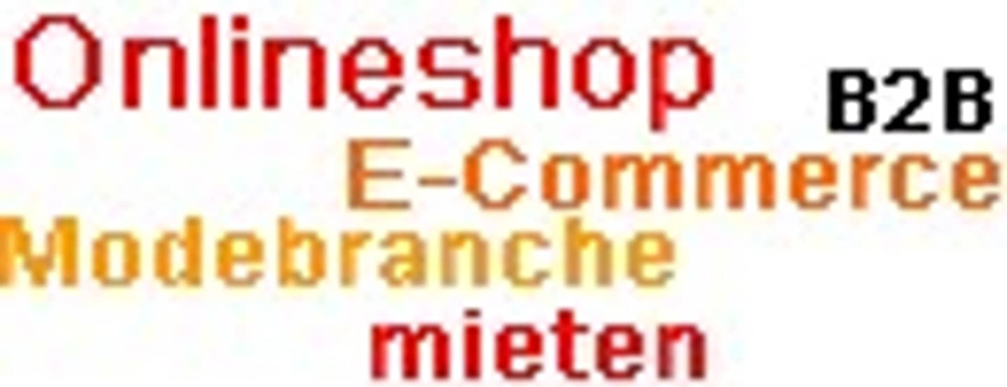 Onlineshop mieten / rent a webshop