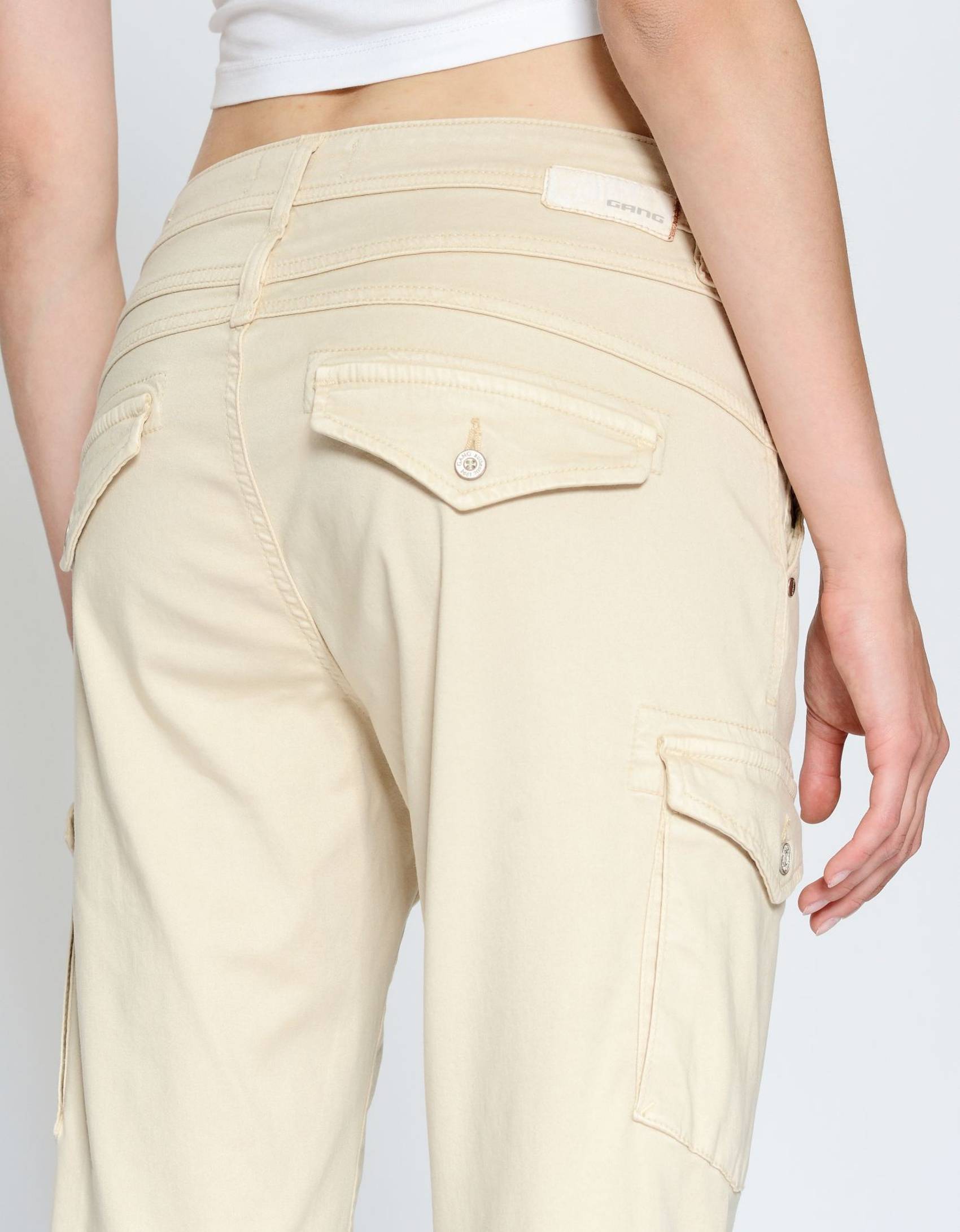 94Amelie Cargo cropped - relaxed fit Hose | GANG