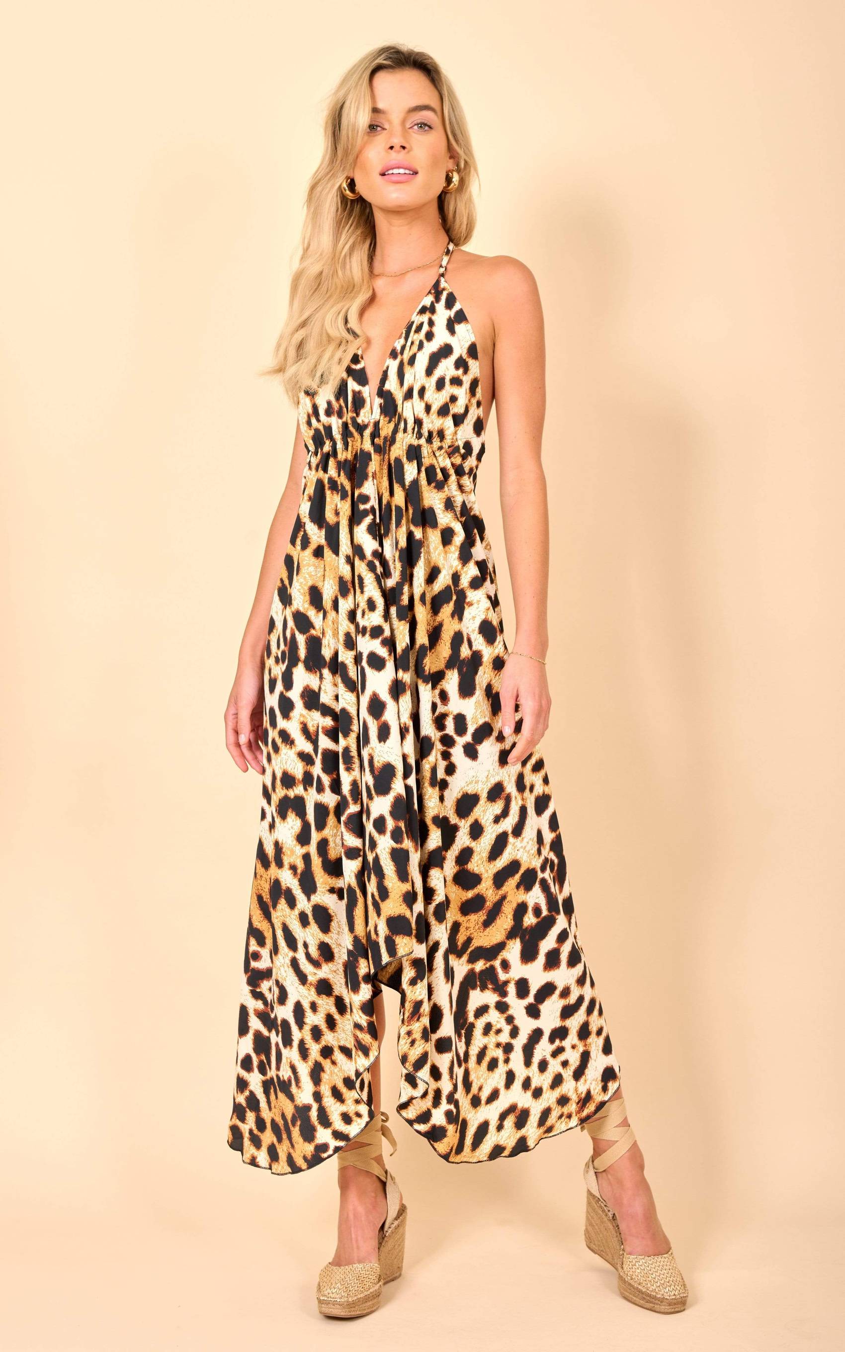 Boho Maxi Dress in Dahlia – Dancing Leopard