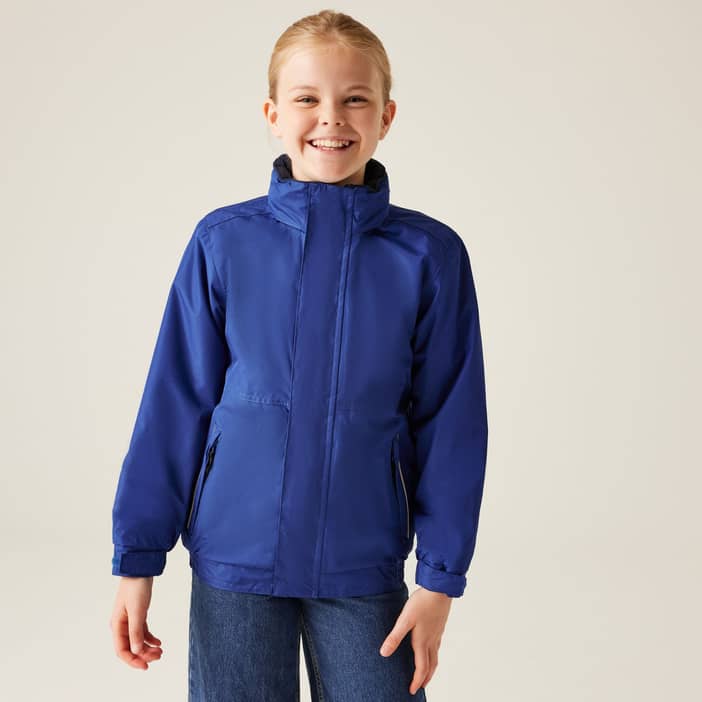 Professional Kids' Dover Waterproof Insulated Jacket Black Ash | Regatta