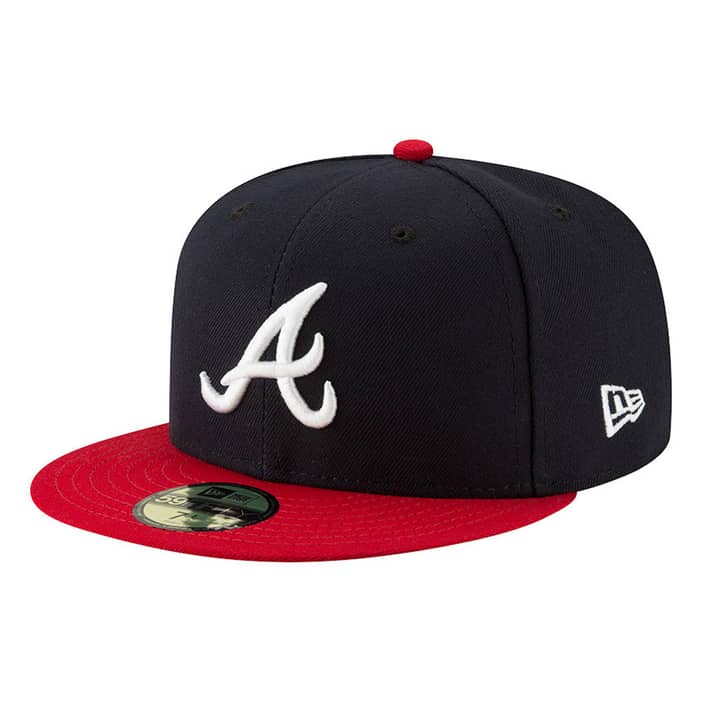 Atlanta Braves Authentic On Field Home Navy 59FIFTY Cap newera adult unisex Blue newera adult unisex Blue newera adult unisex Blue newera adul | new era