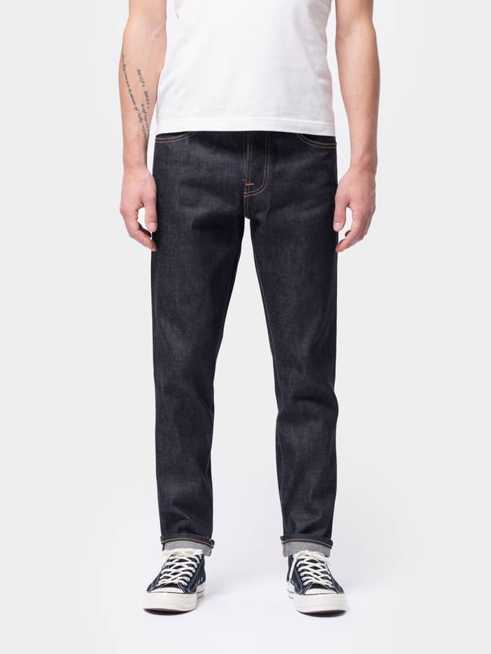 Steady Eddie II Dry Ace Selvage Mid Waist Regular Tapered Leg