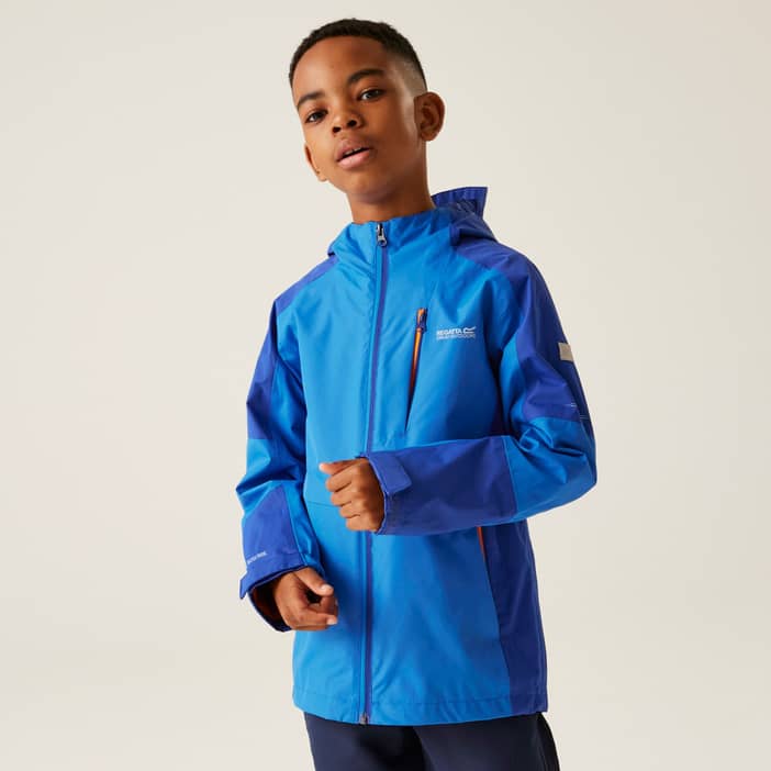 Kids Breathable Calderdale II Waterproof Jacket Tahoe Blue Moroccan ...