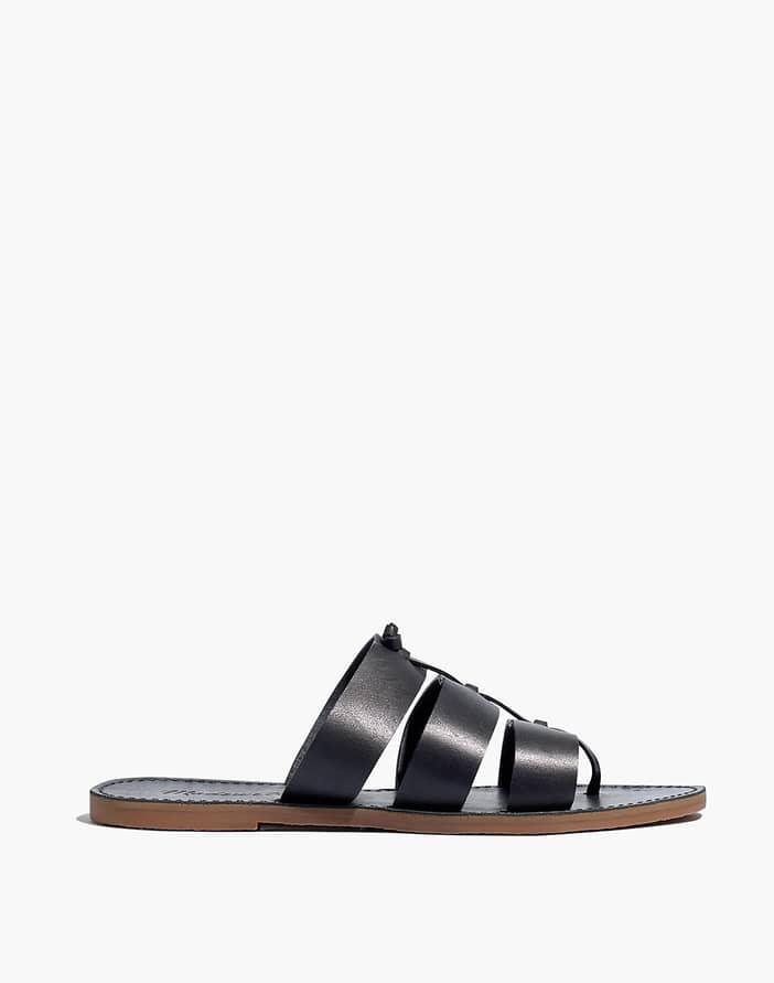 The Boardwalk Knot Slide Sandal Madewell