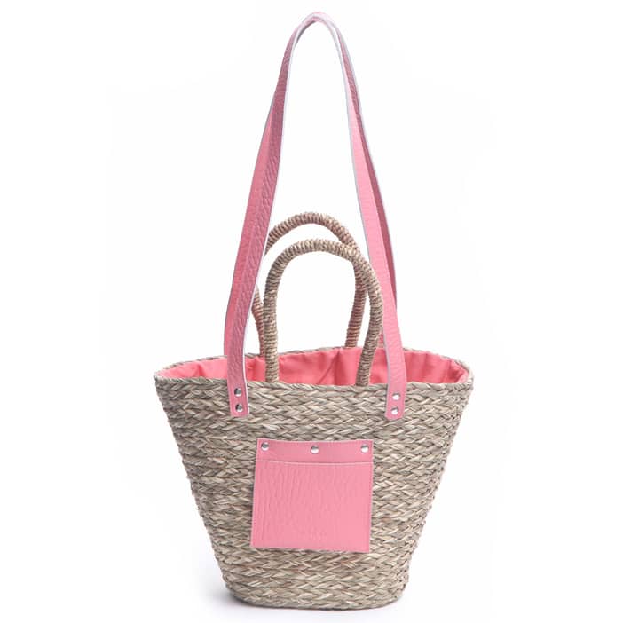 Medium Beach Bag New Zealand Coral | Núnoo