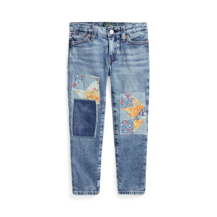 Slim-Boyfriend-Fit Patchwork-Jeans Astor | Ralph Lauren