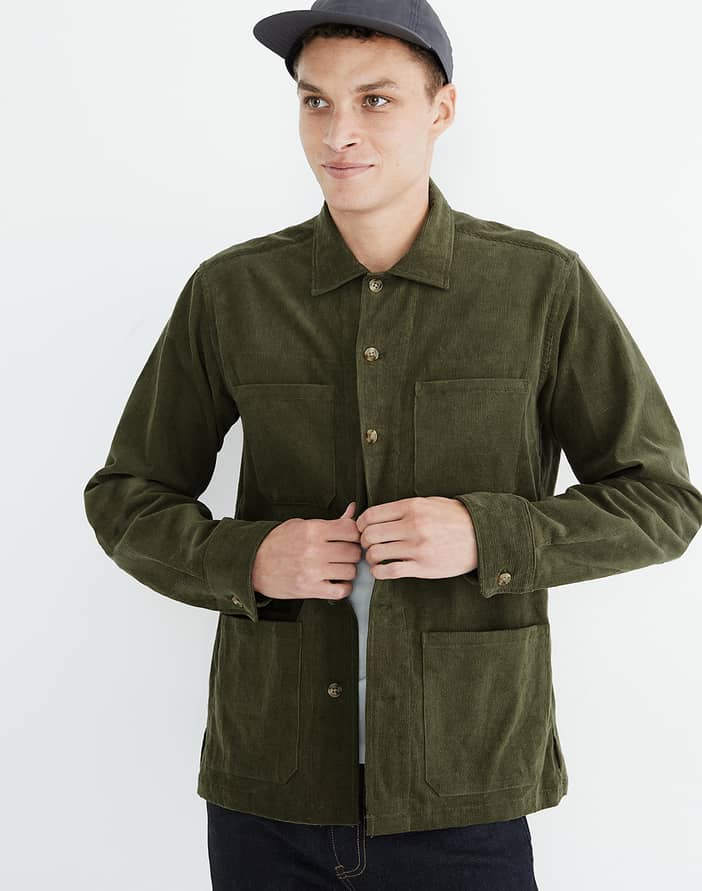 Battenwear Five Pocket Canyon Shirt in Olive