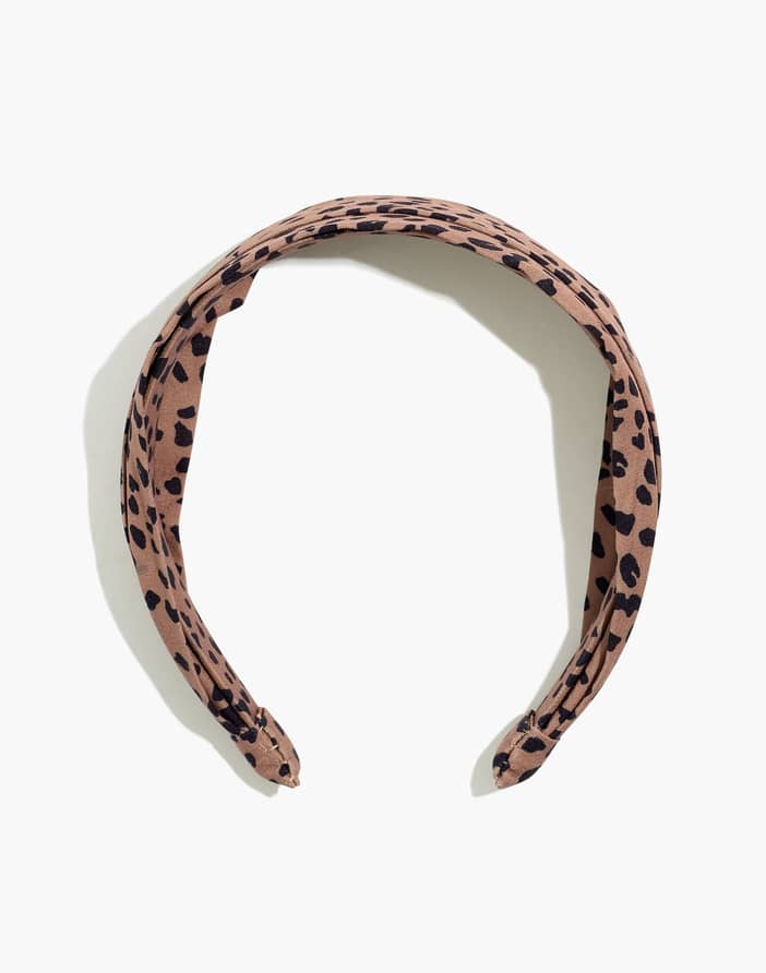 Wide Pleated Fabric Headband | Madewell