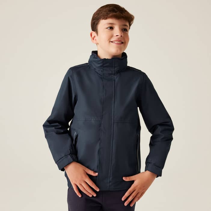 Professional Kids' Dover Waterproof Insulated Jacket Black Ash | Regatta