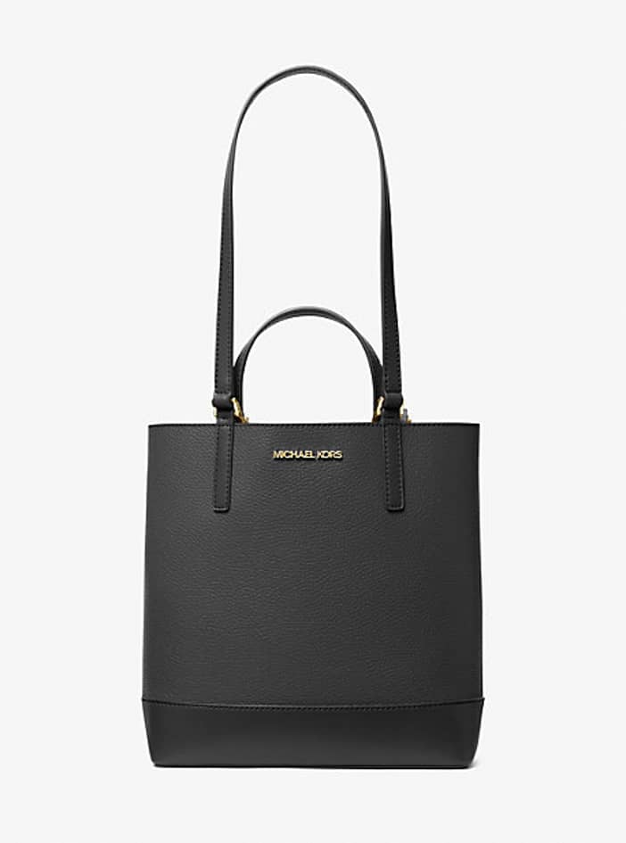 MK Kelli Small Leather Tote Bag | Michael Kors