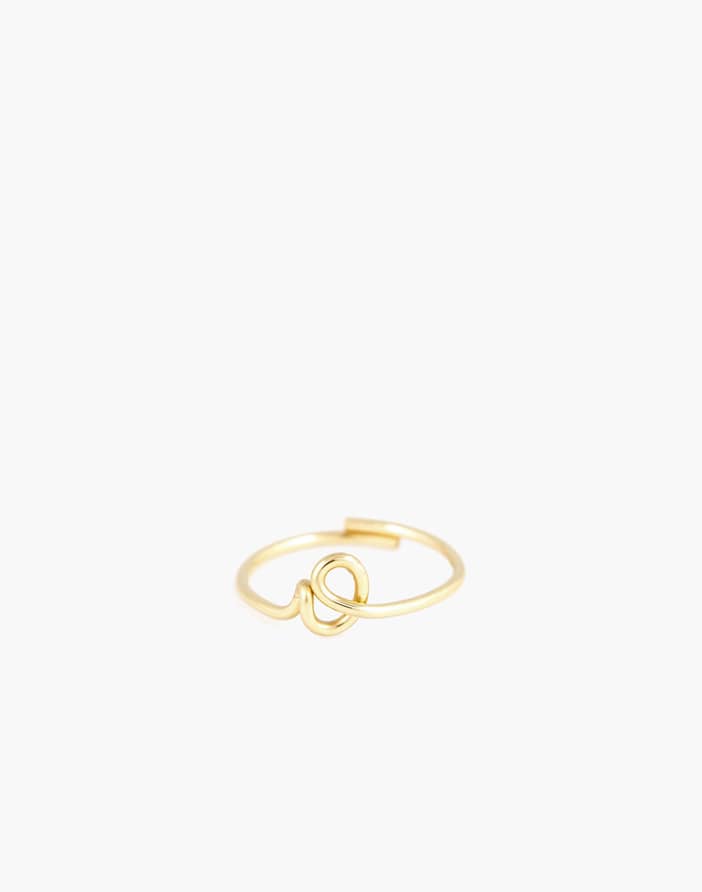 Atelier Paulin Poetic Letter Ring Madewell