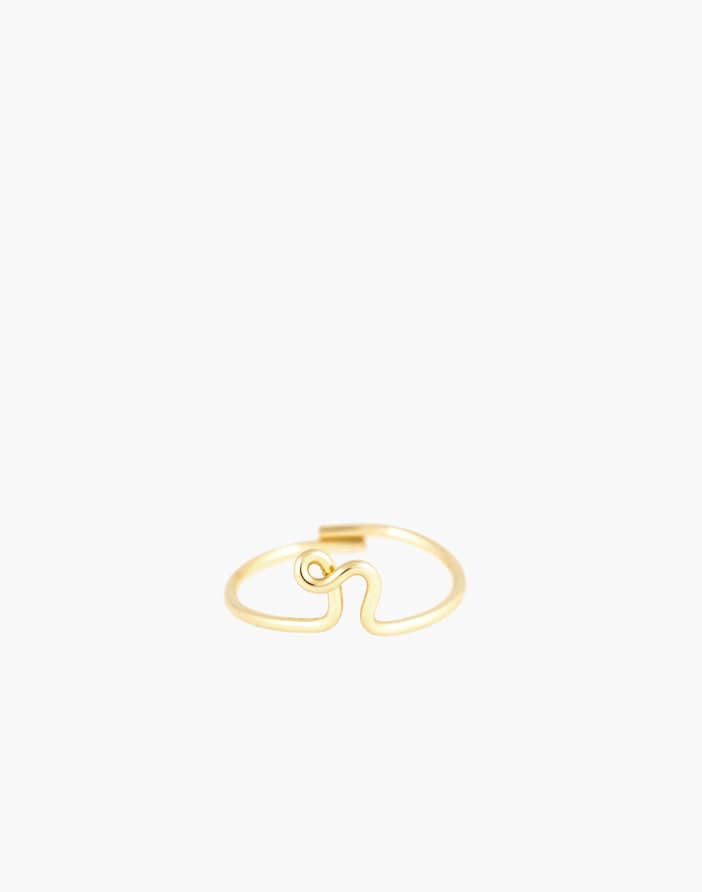 Atelier Paulin Poetic Letter Ring Madewell