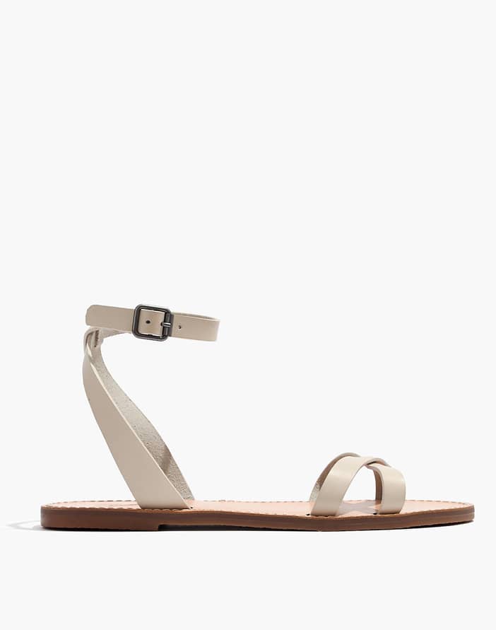 The Boardwalk Ankle Wrap Sandal Madewell