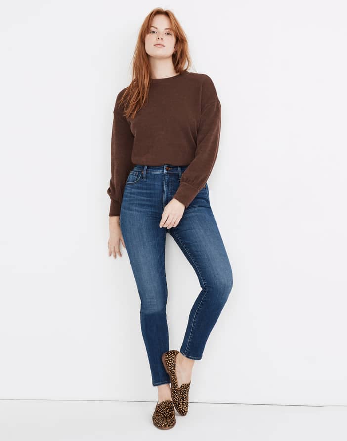 Tall Curvy High Rise Skinny Jeans