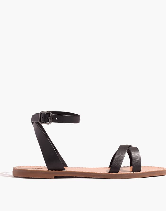 The Boardwalk Ankle Wrap Sandal Madewell