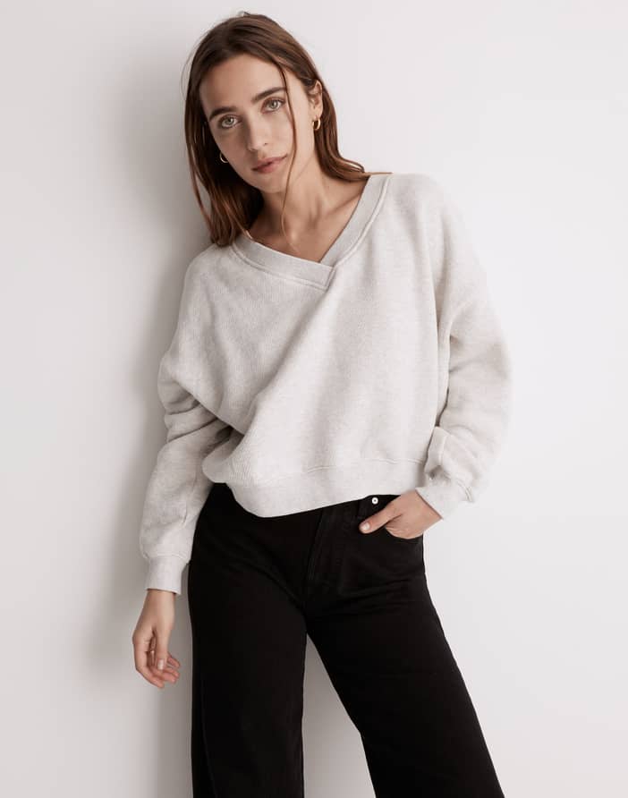 MWL Airyterry Crop Sweatshirt