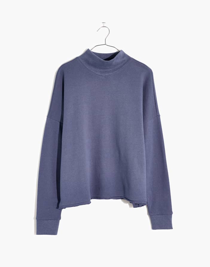 Madewell mock sale neck sweatshirt