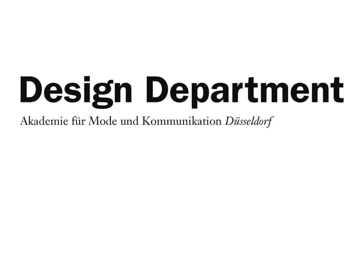 Fashion- & Communication Design

Business Administration/Fashion Management (BA)