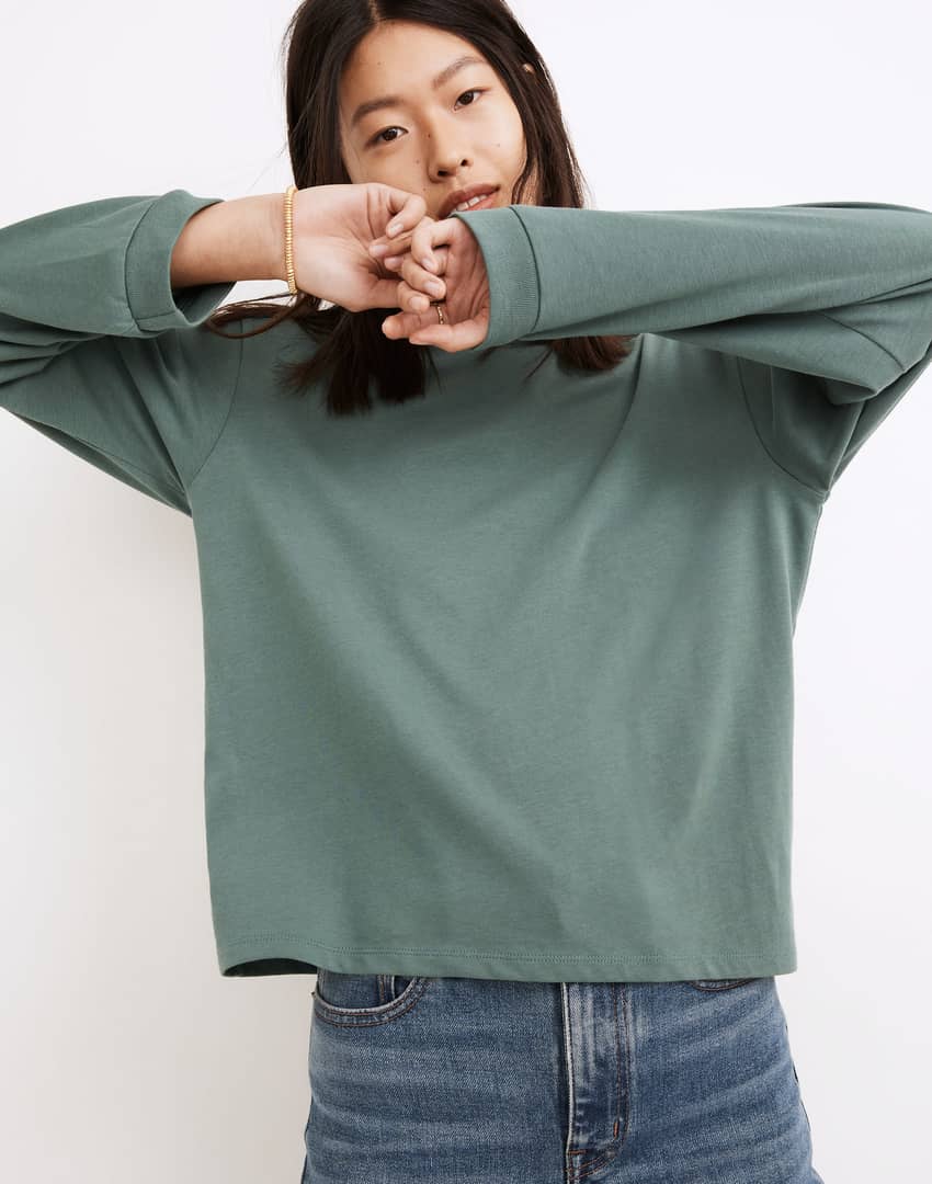 Supima® Cotton Essential Long-Sleeve Tee