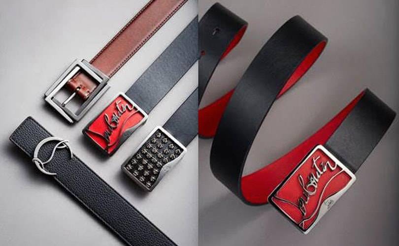 louboutin belt men